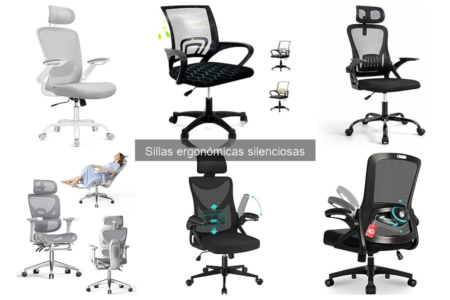 Opiniones reales sobre sillas ergonómicas silenciosas