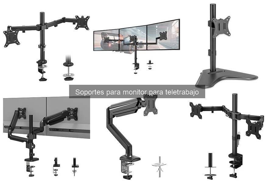 Opiniones reales sobre soportes para monitor en teletrabajo
