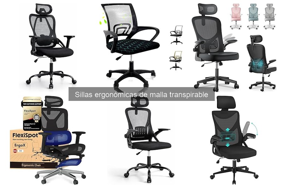 Opiniones sinceras sobre sillas ergonómicas de malla transpirable
