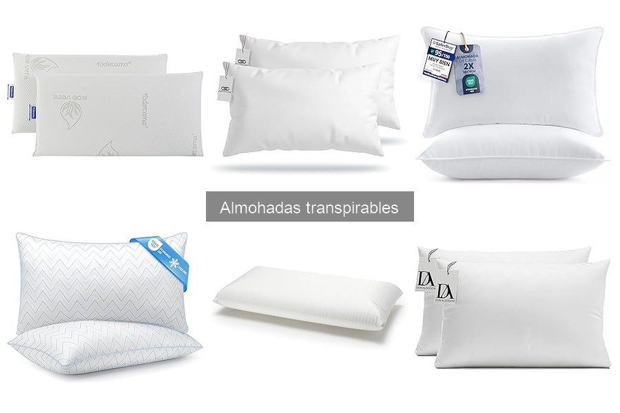 Opiniones sobre Almohadas Transpirables: ¿Valen la Pena?