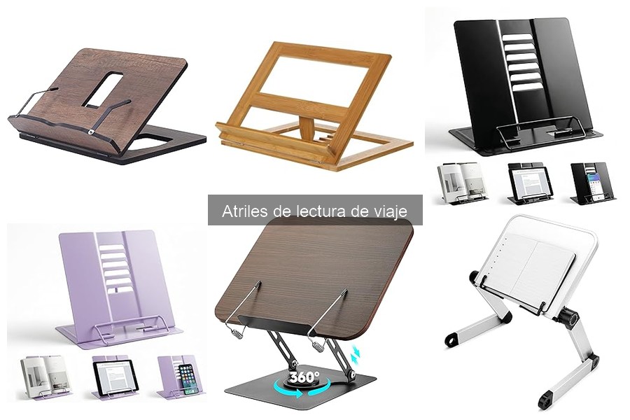 Opiniones sobre Atriles de Lectura de Viaje: Mejores Modelos