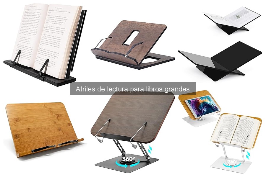 Opiniones sobre Atriles de Lectura para Libros Grandes
