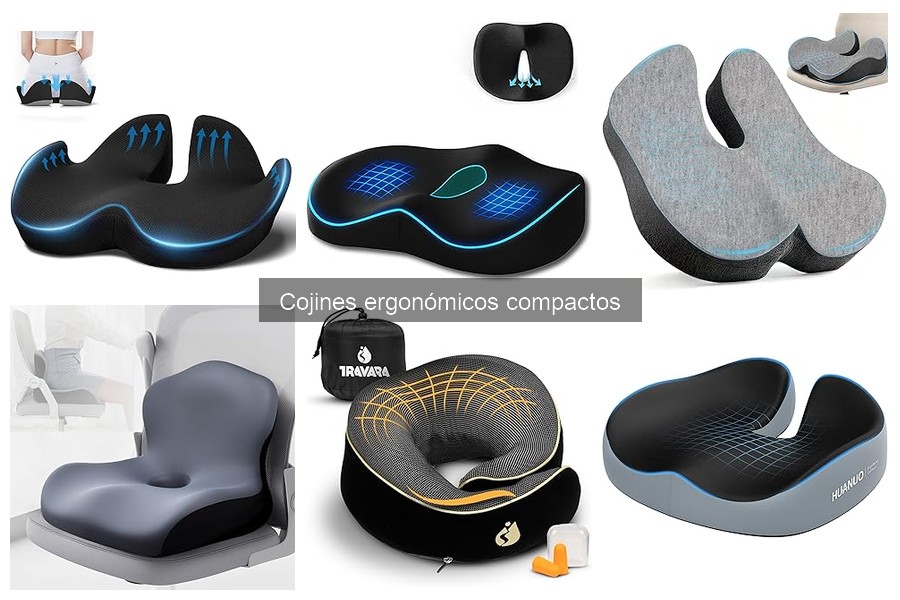 Opiniones sobre cojines ergonómicos compactos: usuarios lo cuentan