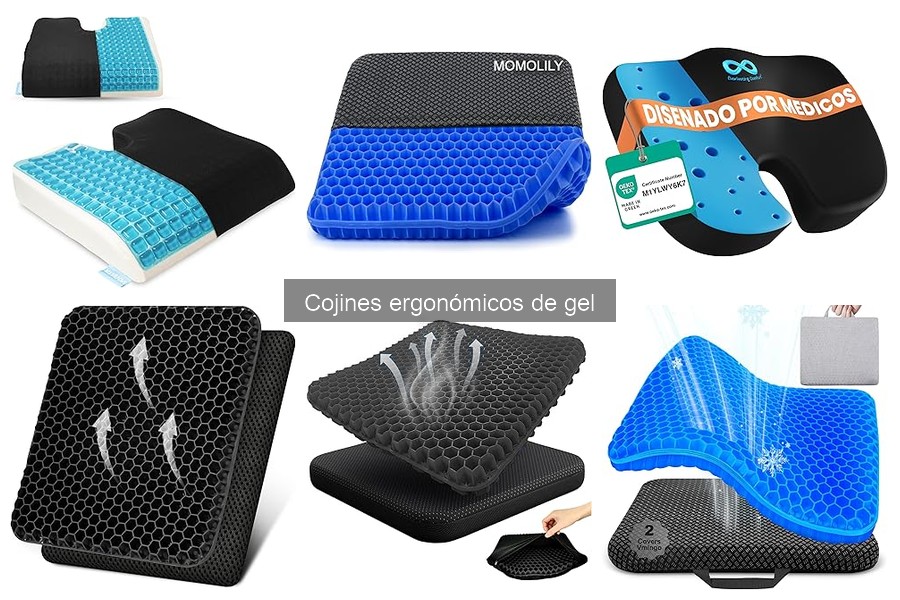 Opiniones sobre cojines ergonómicos de gel: ¿vale la pena?