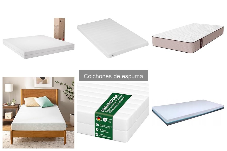 Opiniones sobre colchones de espuma más populares en 2023