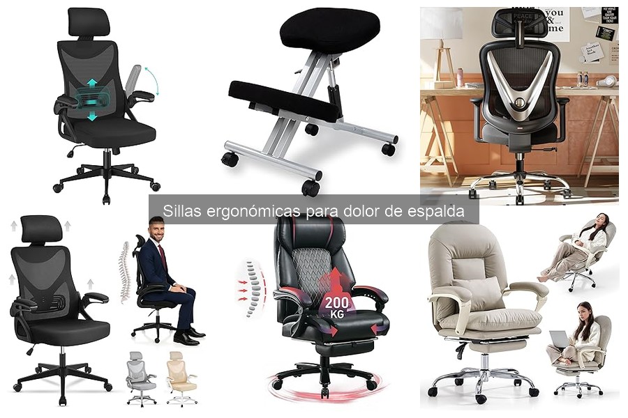 Opiniones sobre sillas ergonómicas para dolor de espalda