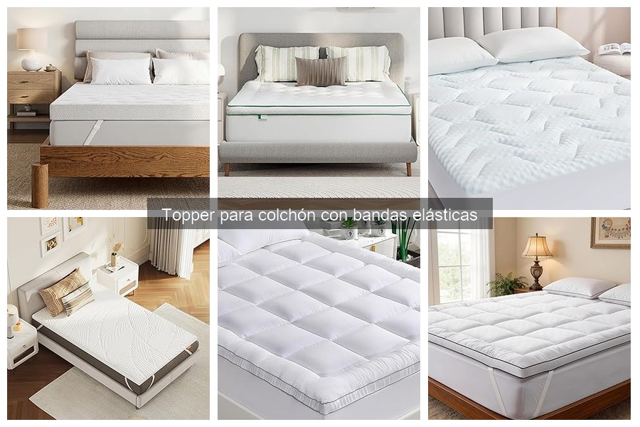 Opiniones sobre toppers para colchón con bandas elásticas