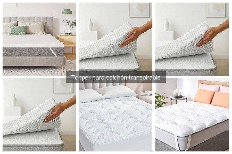 Opiniones sobre toppers para colchón transpirable