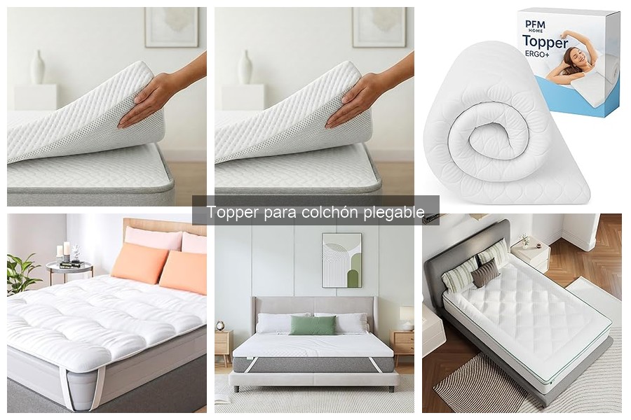 Opiniones sobre toppers para colchones plegables