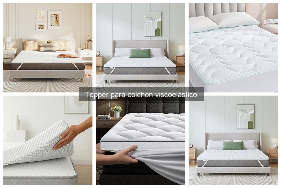 Opiniones sobre toppers viscoelásticos más populares