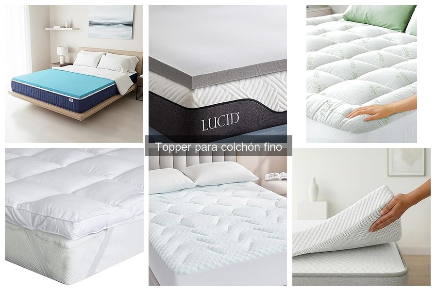 Precio de toppers para colchón fino: ¿cuánto valen?