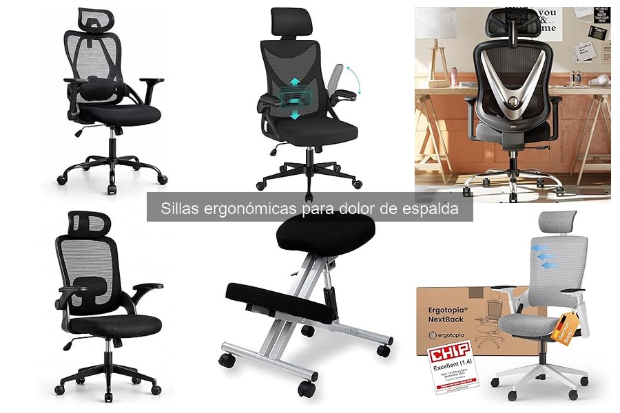 Precio y dónde comprar sillas ergonómicas para dolor de espalda