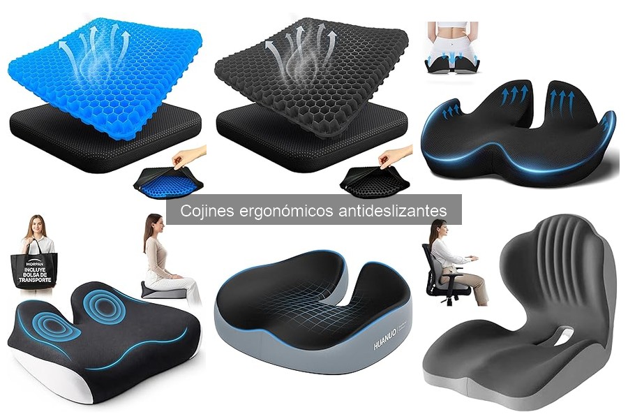 Precios de cojines ergonómicos antideslizantes en 2023