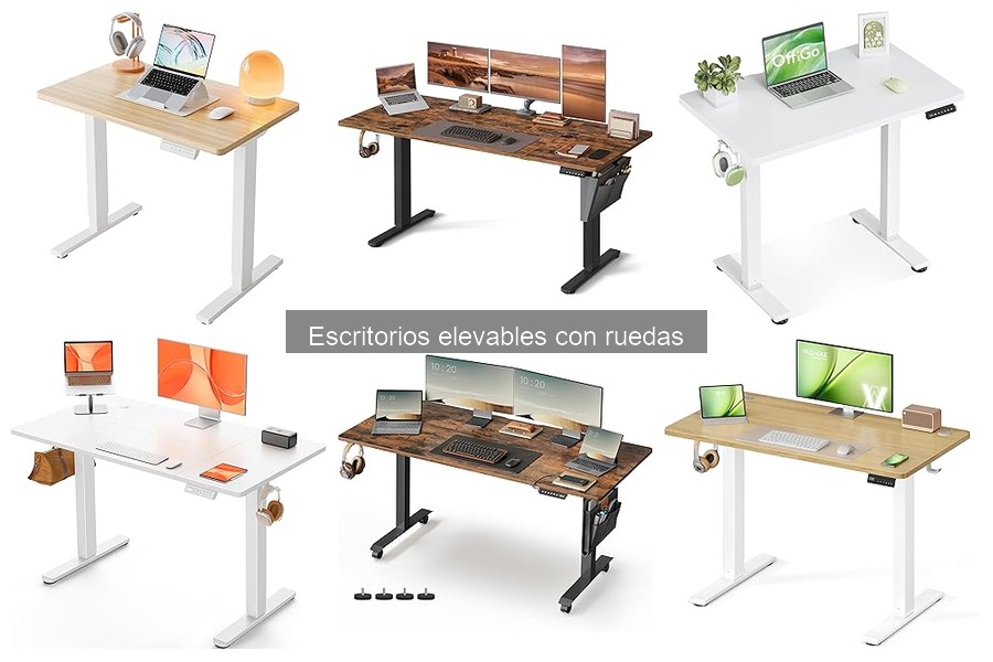 Precios de Escritorios Elevables con Ruedas en Amazon