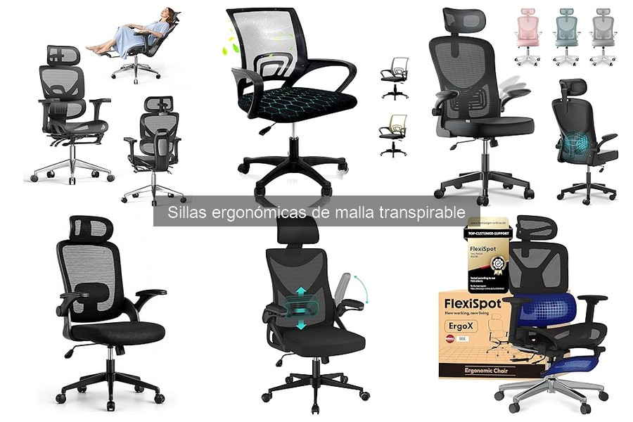Precios de Sillas Ergonómicas de Malla en Amazon: 2023
