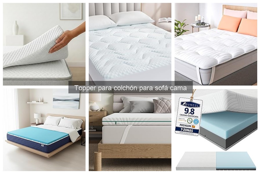 Precios promedio de toppers para sofá cama en 2023