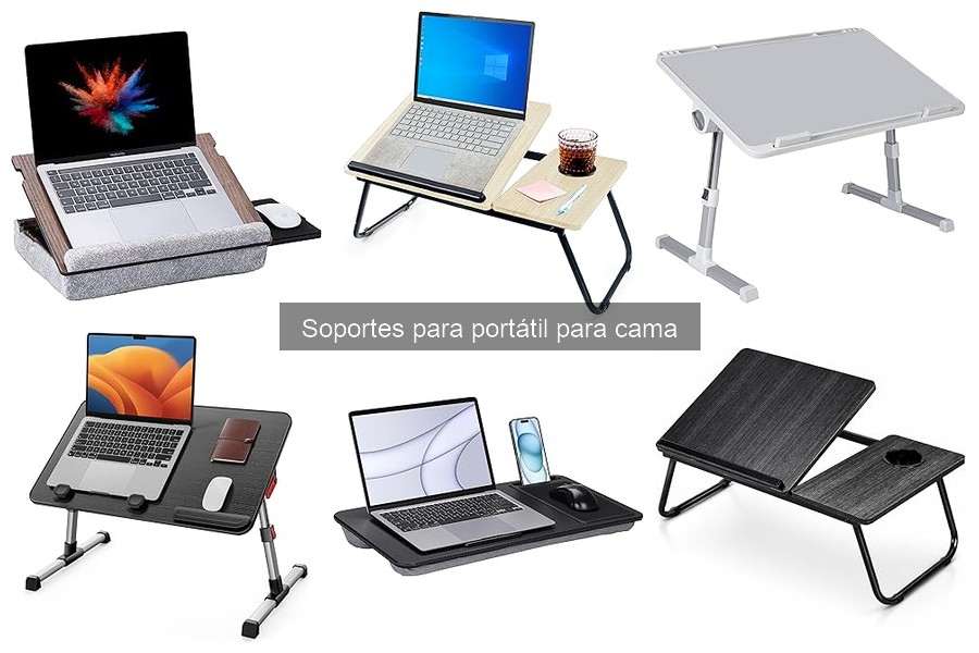 Preguntas Frecuentes sobre Soportes para Portátil en Cama