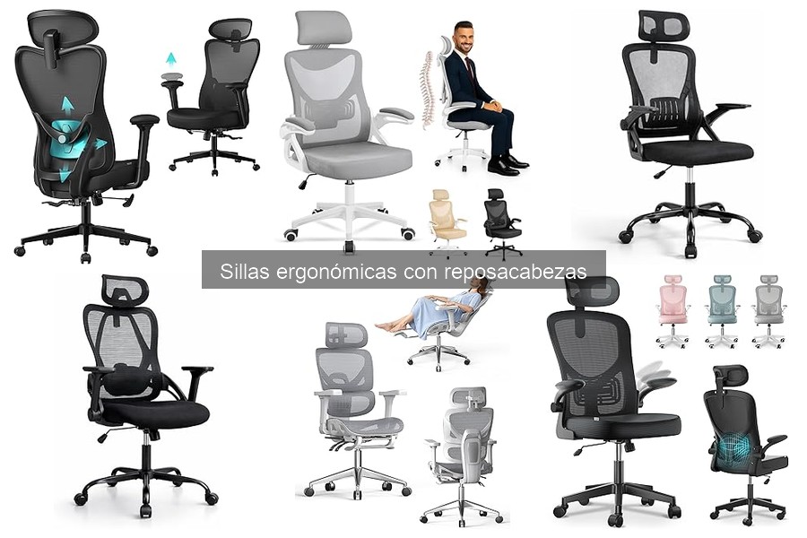 Problemas comunes al usar sillas ergonómicas con reposacabezas