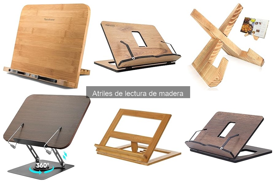 Problemas comunes al usar un atril de lectura de madera