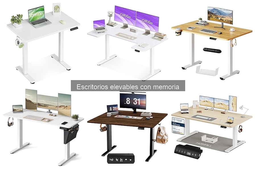 Problemas comunes al usar un escritorio elevable con memoria