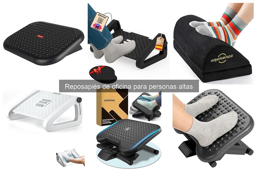 Problemas comunes al usar un reposapiés para personas altas