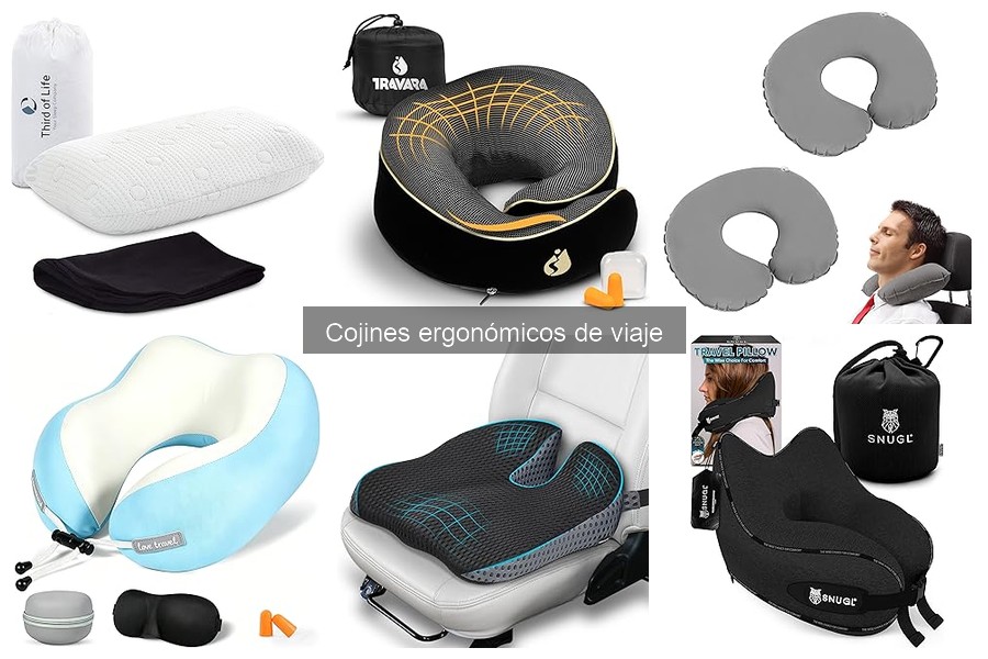 Problemas comunes con cojines ergonómicos de viaje y soluciones