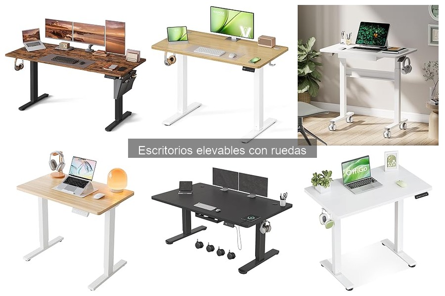 Problemas comunes con escritorios elevables con ruedas