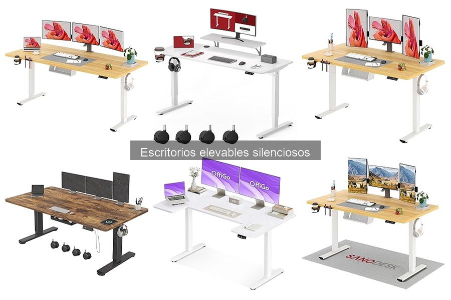 Problemas comunes con escritorios elevables silenciosos