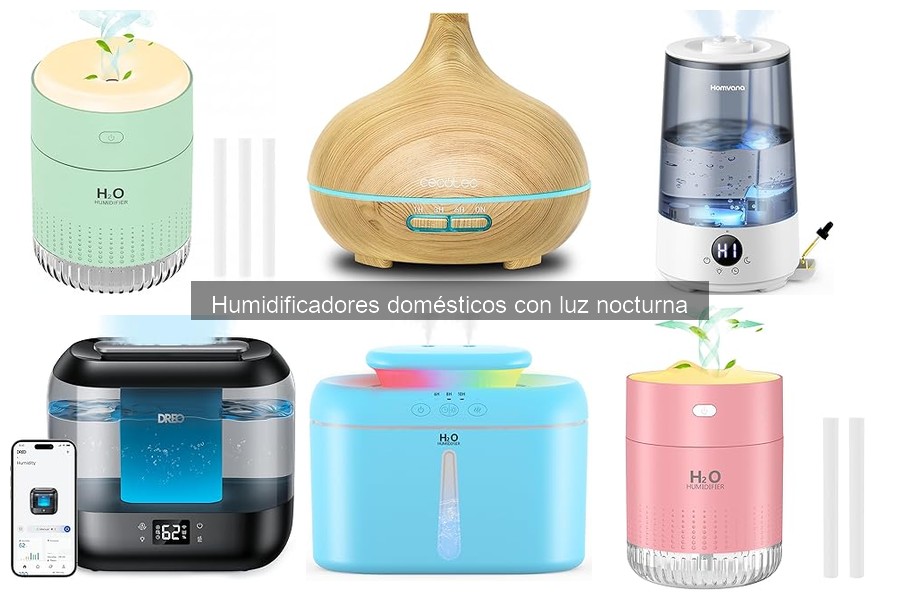 Problemas comunes con humidificadores de luz nocturna