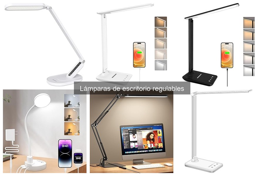 Problemas comunes con lámparas de escritorio regulables y soluciones