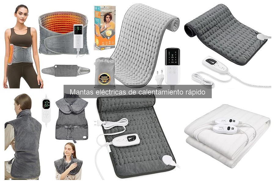 Problemas comunes con mantas eléctricas de calentamiento rápido