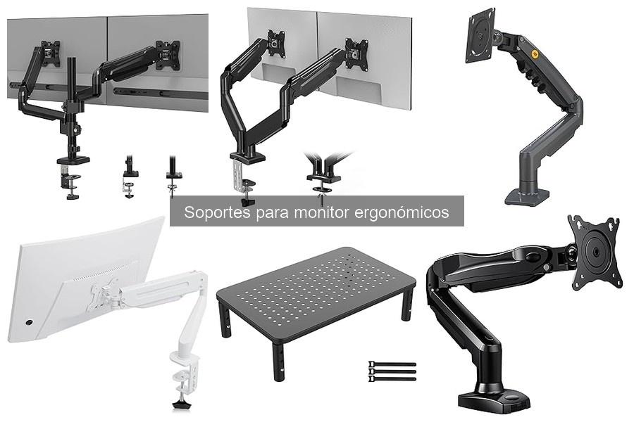 Problemas comunes con soportes de monitor ergonómicos y soluciones