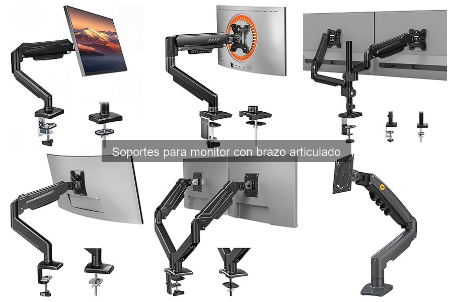 Problemas comunes con soportes para monitor articulados