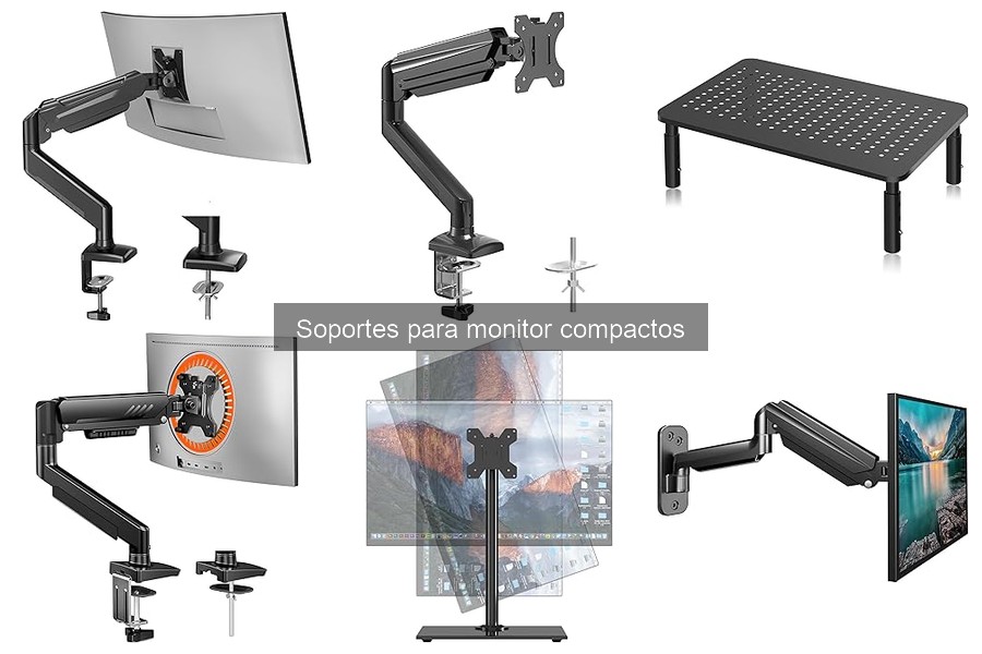 Problemas comunes con soportes para monitores compactos
