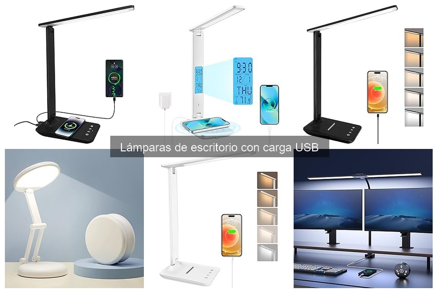Problemas comunes lámparas escritorio USB y sus soluciones