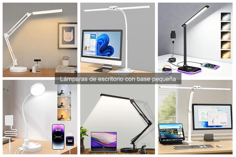 ¿Qué bombilla elegir para lámparas de escritorio pequeñas?