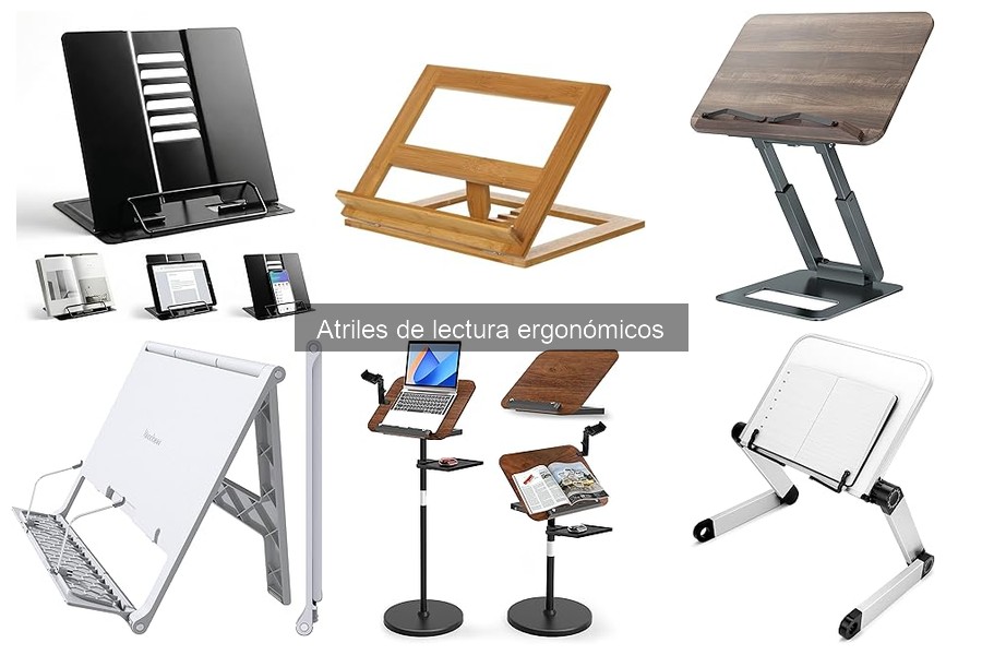 ¿Qué es un atril de lectura ergonómico?