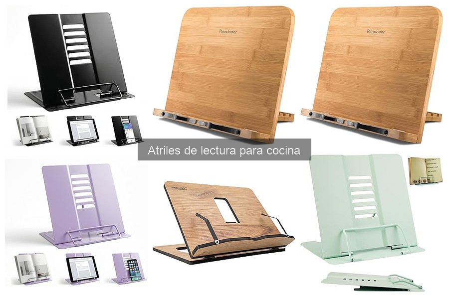 ¿Qué es un atril de lectura para cocina? Descubre sus usos