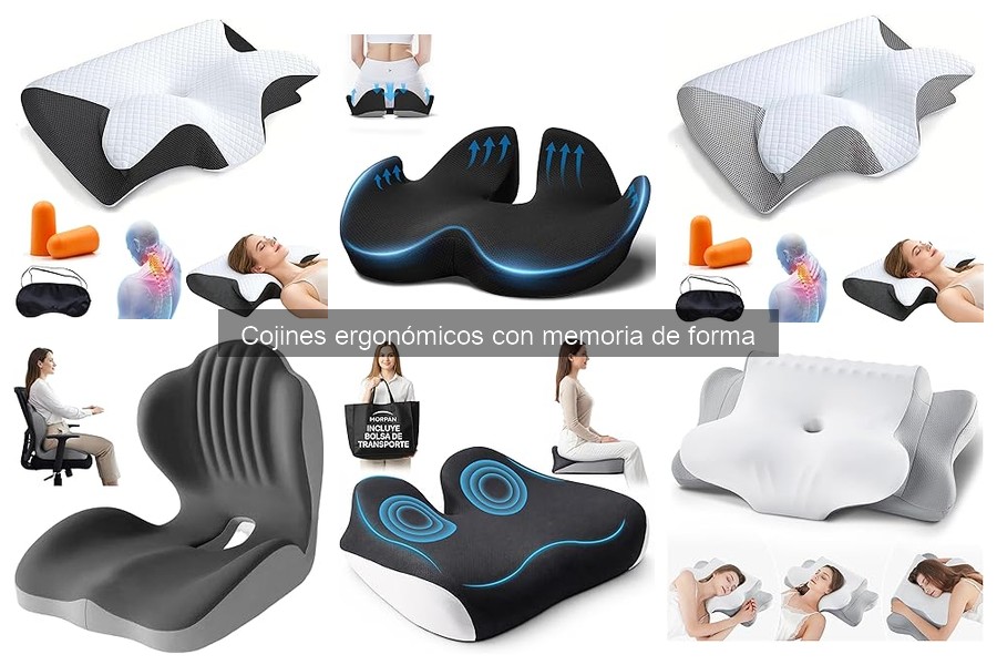 Qué es un cojín ergonómico de memoria de forma