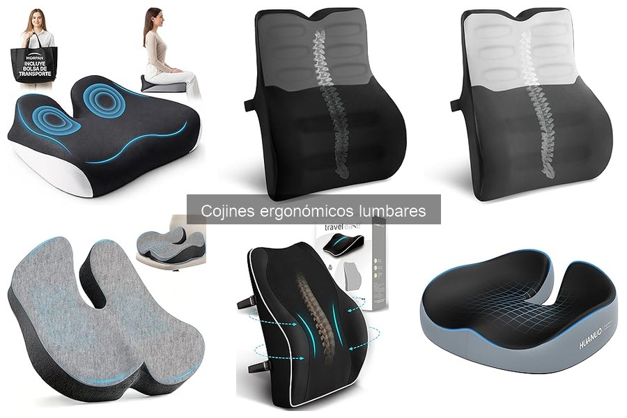 ¿Qué es un cojín ergonómico lumbar? Confort y salud