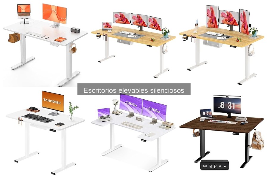 ¿Qué es un escritorio elevable silencioso? Características