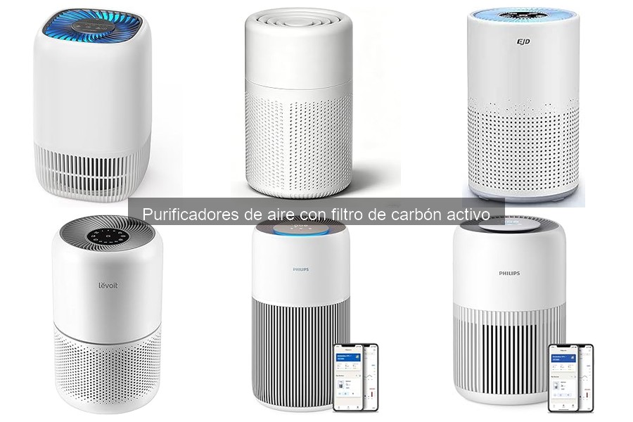 ¿Qué es un purificador de aire con filtro de carbón activo?