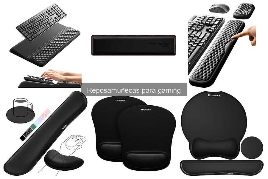 ¿Qué es un reposamuñecas para gaming? Función y beneficios