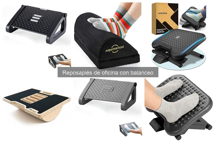 Qué es un reposapiés de oficina con balanceo y sus beneficios