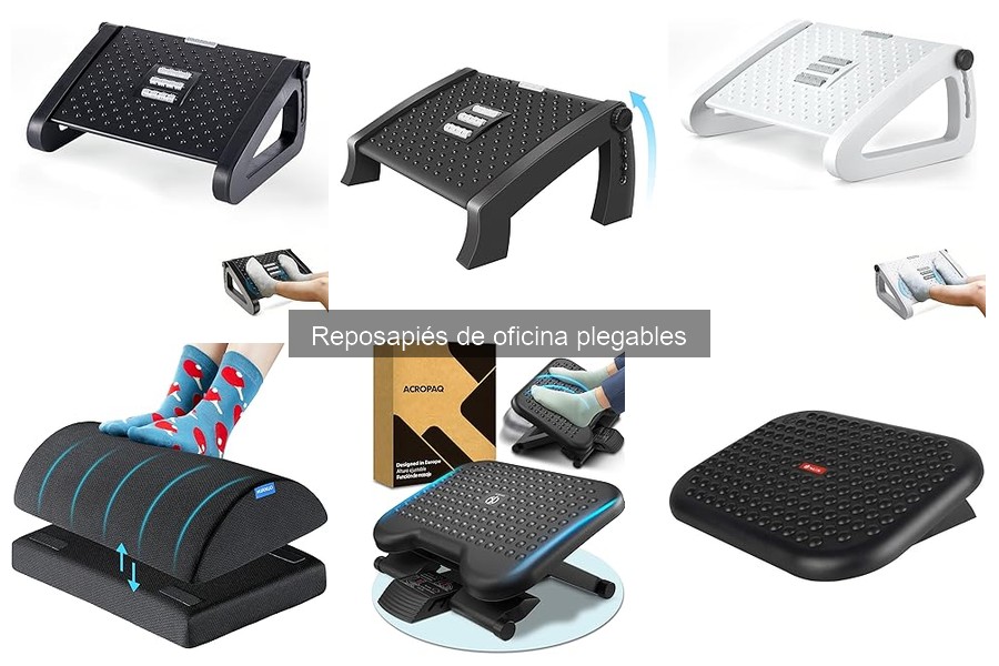 ¿Qué es un reposapiés de oficina plegable? Características y beneficios