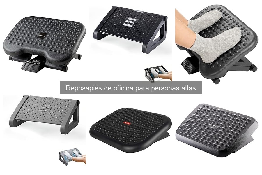 ¿Qué es un reposapiés para oficina? Beneficios para personas altas