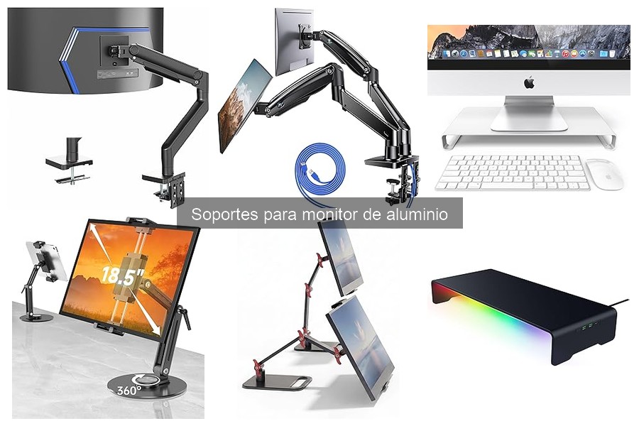 ¿Qué es un soporte para monitor de aluminio? Descúbrelo aquí