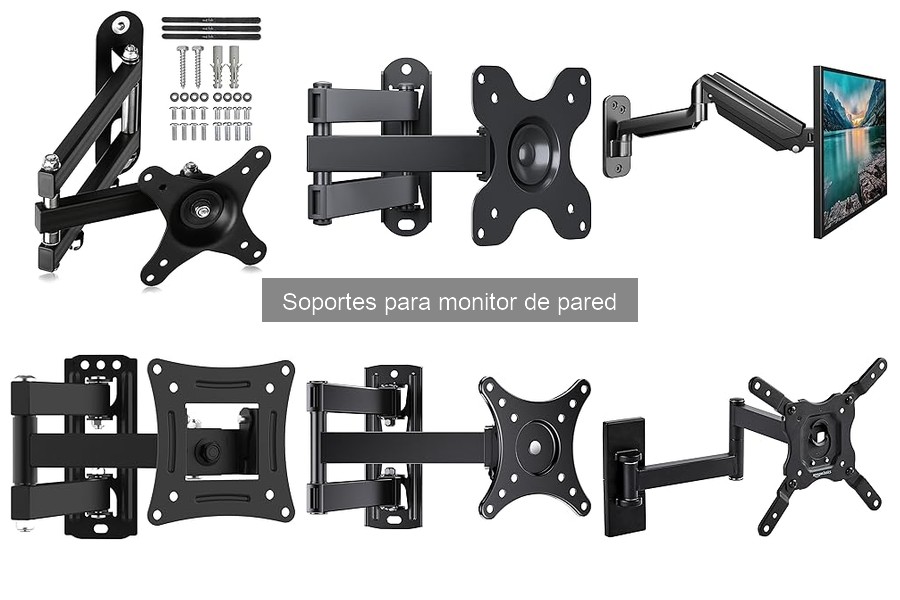 Qué es un soporte para monitor de pared y sus beneficios