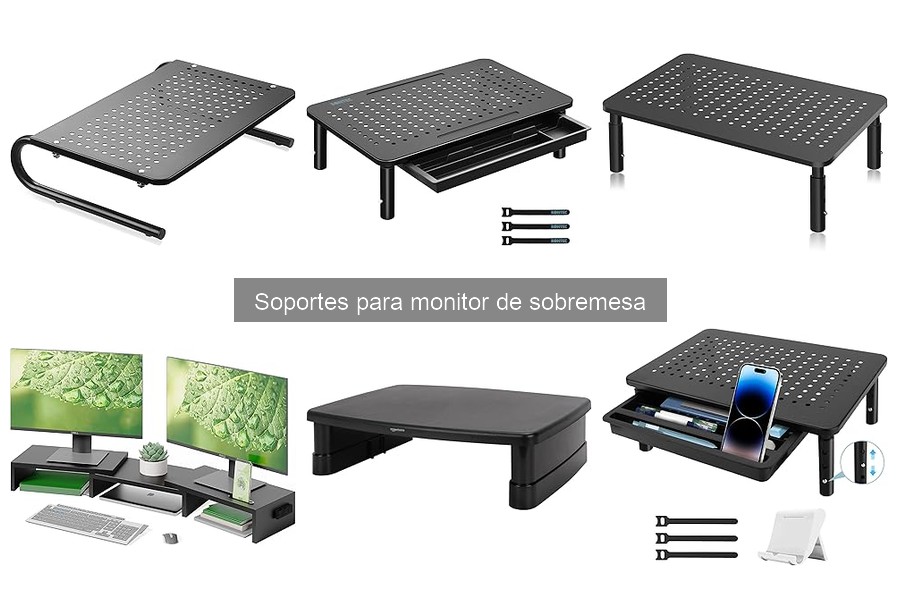 ¿Qué es un soporte para monitor de sobremesa? Guía básica