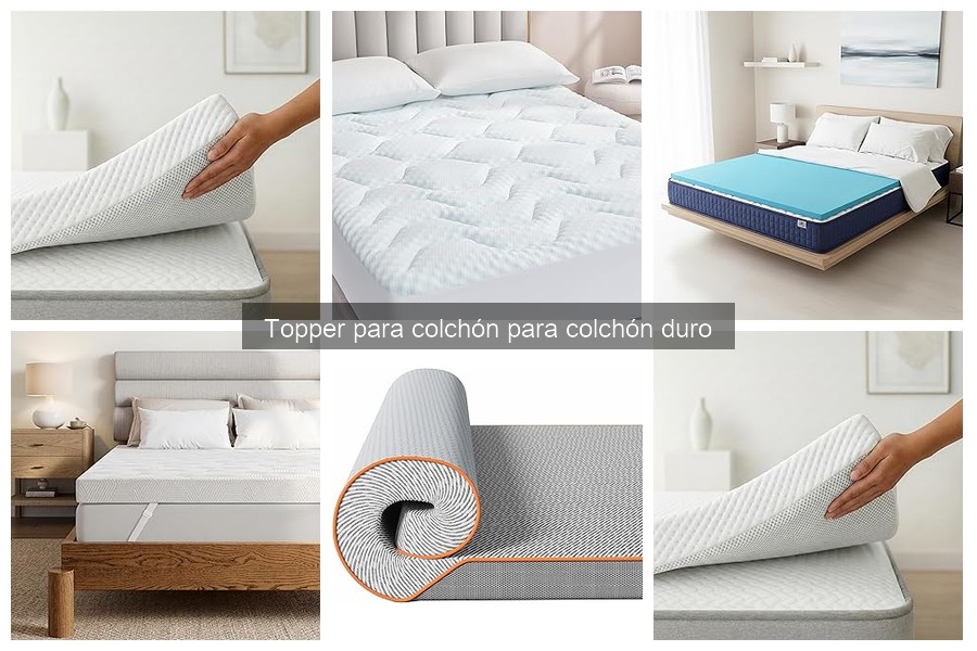 ¿Qué es un topper para colchón duro? Descubre sus beneficios